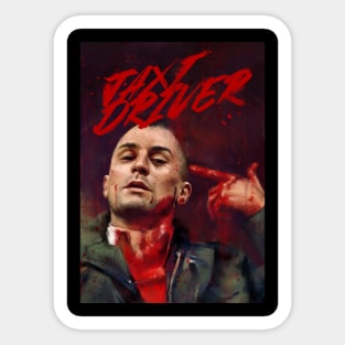 Taxi Driver Sticker